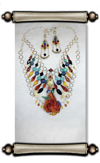 Amber Pyramid Ethnic and Eclectic Collection