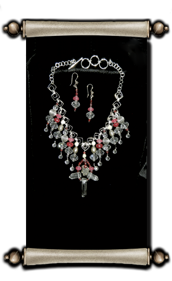 The Kings Daughter Crystal Cross Bridal Baubles