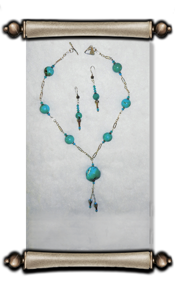 Turquoise Lariat Trifles and Trinkets Collection